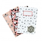 Notebook: Disney 100 Anniversary Mickey Mouse 3-Pack (A6)
