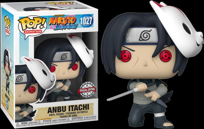 Naruto Shippuden POP! Animation Anbu Itachi Exclusive Special Edition  N°1027 CHASE