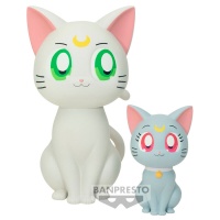 Figuuri: Sailor Moon Pretty Guardian - Artemis & Diana Sofvimates (15cm)