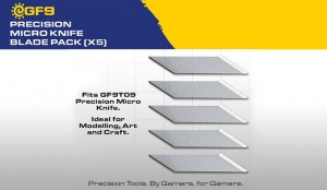 GF9: Precision Micro Knife Blade Pack (x5)