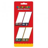 Muistilappu setti: Super Mario - Sticky Note Set