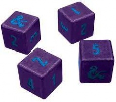 Ultra Pro: Phandelver Campaign 4D6 Heavy Metal Dice