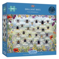 Palapeli: Brilliant Bees (1000)