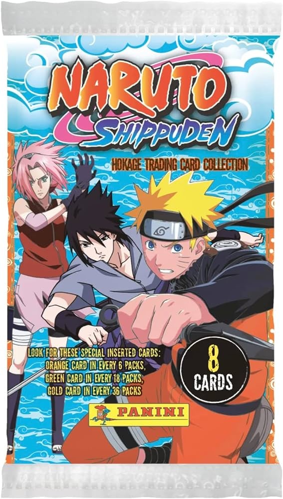 Naruto Shippuden Hokage Trading Card Collection Flow Packs Display (18)  *English Version*