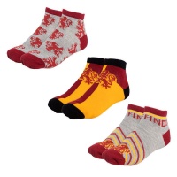 Sukat: Harry Potter - Gryffindor 3-pack (36-40)