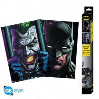 Juliste: DC Comics - Batman and Joker Set 2 (52x38)