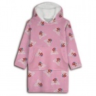 Barbie Oversize Sweatshirt Coat Kids Coral