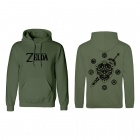 The Legend Of Zelda Hooded Sweater Logo And Shield (XL)
