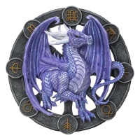 Figu: Anne Stokes - Plaque Samhain Dragon (32cm)