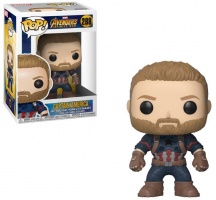 Funko Pop Vinyl: Avengers Infinty War - Captain America (9cm)