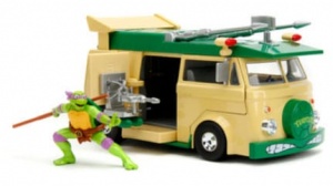 Figu: Teenage Mutant Ninja Turtles - Donatello & Party Wagon