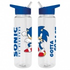 Sonic The Hedgehog (gotta Go Fast) Plastic Drinks Bottle