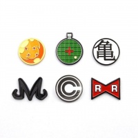 Pinssi: Dragonball Z - Icon Badge Set (3cm, 6 pinssi)