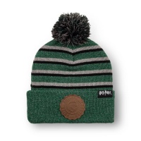 Pipo: Harry Potter - Slytherin Striped Pom Beanie