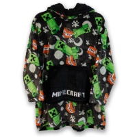 Huppari: Minecraft - Creeper TNT Kids Snuggle Oversized Hoodie