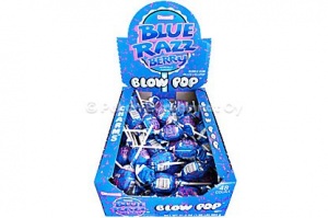 Blow Pops Blue Razz Berry tikkari