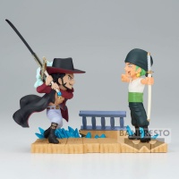 Figuuri: One Piece - Roronoa Zoro Vs Dracule Mihawk (7cm)