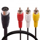 Audiokaapeli: Tomost - RCA Male to Male Audio Cable (1.8m)