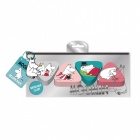 Pyyhekumi: Moomin - Shaped Eraser Set (4kpl)