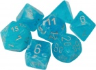 Chessex: Luminary Polyhedral Sky/silver (7)