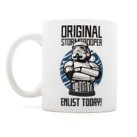 Muki: Original Stormtrooper - Enlist Today, White (330ml)