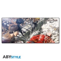 Hiirimatto: Attack On Titan - Eren Vs Colossal Titan (90x40)