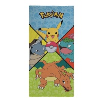 Pyyhe: Starter Pokemon (70x140cm)