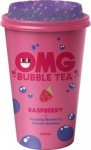 Kuplatee: OMG Bubble Tea - Vadelma, Mustikka palloilla (270ml)