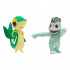 Pokmon: Battle Figure - Machop, Snivy (5cm) (2-pack)