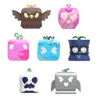 Figu: Roblox Mini Figures - Blox Fruits Wave1 (7cm)(Satunnainen)