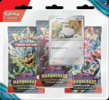 Pokemon TCG: SV6 Twilight Masquerade - 3-Pack Blister (Snorlax)