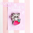 Magneetti: Cuties Collection - Strawberry Magnet (4.5cm) (Niramuchu)