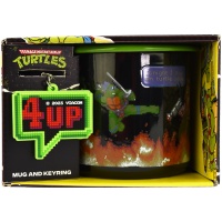 Muki: Teenage Mutant Ninja Turtles - Enamel Mug & Keyring