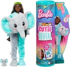 Barbie: Cutie Reveal - Doll With Plush Elephant Costume