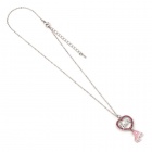 Barbie: Pendant & Necklace - Crystal Heart And Roller Skate