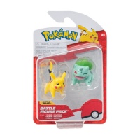 Pokemon: Battle Figure Pack - Pikachu And Winking Bulbasaur