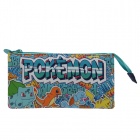 Penaali: Pokemon - Urban Colors Adaptable Triple Pencil Case