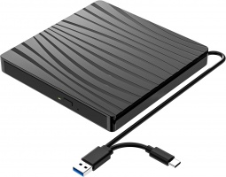 Optinen Levyasema DVD/CD kirjoittava USB 3.0 (PC/MAC)