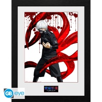 Taulu: Tokyo Ghoul - Framed Print Ken (30x40)