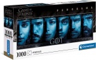 Palapeli: Game Of Thrones - Faces Panorama (1000)