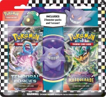 Pokemon TCG: Back To School 2024 - 2-Pack Eraser Blister - Gengar