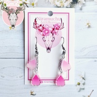 Korvakorut: Year Of The Dragon - Sakura Drops Earrings (4cm) (Niramuchu)