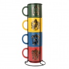 Muki: Harry Potter - Set Of 4 Mugs & Stand (300ml)