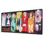 Hiirimatto: The Seven Deadly Sins - Characters XL (80x35cm)