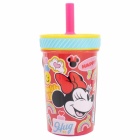 Muki: Drop Safe Minnie Mouse - Flower Power Straw Tumbler (370ml)