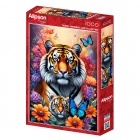 Palapeli: Maternal Love Collection - Tigers (1000)