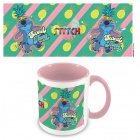 Lilo And Stitch (youre My Fave) Pink Coloured Inner Mugs