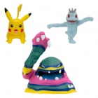 Pokemon: Battle Figure - Machop, Pikachu #1, Alolan Muk (5cm)