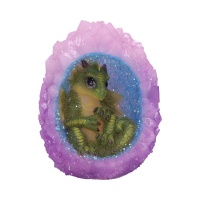 Nemesis Now: Geode Nest (green) (12.5cm)