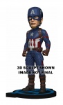 Figu: Avengers Endgame Head Knocker Bobble-head Captain America